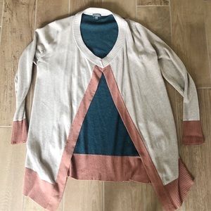 Lilla P color block sweater